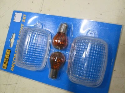 LENTE LUZ SEÑAL CLARA - JUEGO DE DOS - TRASERO - HONDA CBR600 F2 + F3 Foto 1 de 4