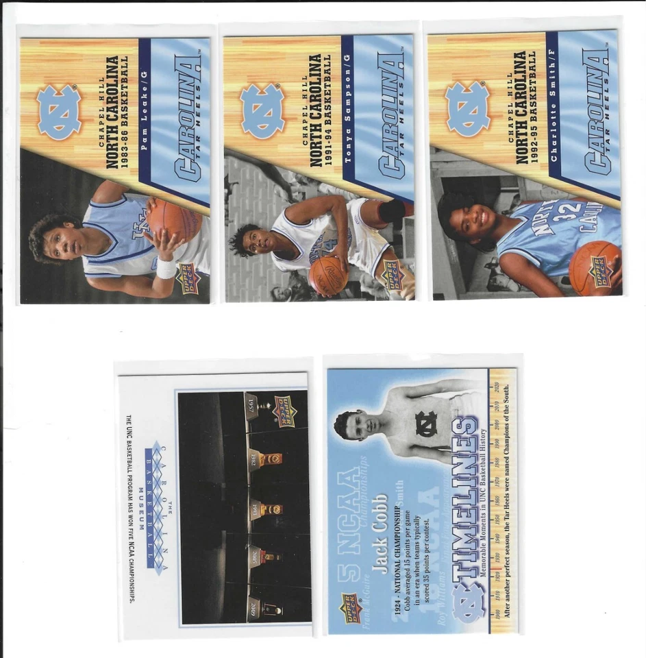 2010-11 Upper Deck North Carolina Basketball - COMPLETE YOUR SET - Pick Your Fav - Image 1 of 1