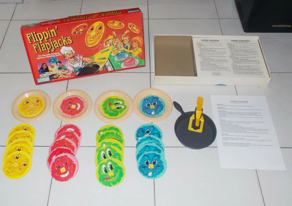 FLIPPIN’ FLAPJACKS Il gioco dei Pancake – Parker Brothers 1990 OTTIMO - Imagen 1 de 1