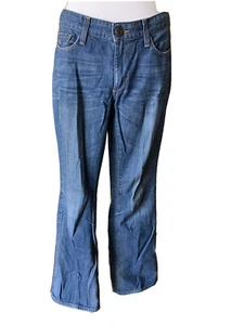 Pantalones de mezclilla para mujer Eddie Bauer azules con curvas corte bota talla 6 - Imagen 1 de 6