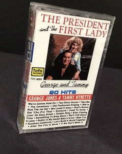 The President And The First Lady George Jones And Tammy Wynette Cassette Tape - Imagen 1 de 4