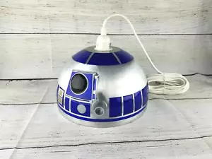Disney Parks Star Wars Droid Depot R2D2 Repurposed Hänge Pendelleuchte NEU - Bild 1 von 12