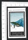 New Zealand Tourist Offices cinderella poster stamp MNH - WINTER SPORTS