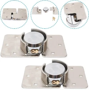 2pcs Garage Shed Door Lock Keyed Alike Hidden Shackle Padlock Security Trailer - Picture 1 of 9