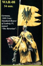 EMI 54mm metal kit 'STANDARD-BEARER of LUDWIG IV The Bavarian' NO BOX! WAR-08