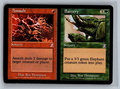 Magic The Gathering Time Spiral Timeshifted Assault / Battery #106/121 MTG TCG - Image 1 of 2