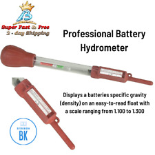 Professional Battery Hydrometer Tester Tools And Equipment Specific Gravity New