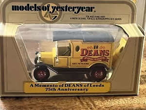 MATCHBOX YESTERYEAR Y-12 ‘DEANS TOYS’ RARE CODE 2 MOY MINT/BOXED - Picture 1 of 9