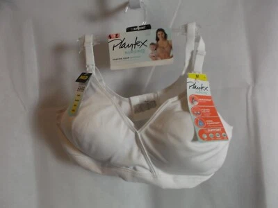 Sutiã de enfermagem PLAYTEX BRANCO - SUPORTE TRU - ESPUMA MODELADORA SEM FIO - TAMANHO M - NOVO COM ETIQUETAS - Imagem 1 de 4