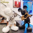 Figurine Disney Mickey Mouse Resin Yard Statue Hypebeast Mickey With Love