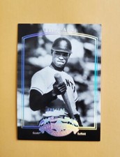 2005 Upper Deck Silver /100 Past Time Pennants Felipe Alou #41 SP