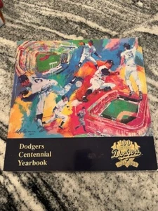 1890-1990 LOS ANGELES DODGERS YEARBOOK, CENTENNIAL EDITION,COVER BY LEROY NEIMAN - Picture 1 of 2