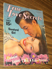 TRUE LOVE SECRETS Magazine July 1954 Vol 1 #1 Virginia Leith & Don Phillips