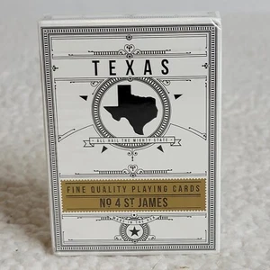 Texas No 4 St James Playing Cards New Sealed Kings Wild Project Austin TX USA - Picture 1 of 5