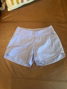 IVIVVA by LULULEMON Girls lavender relay racer athletic shorts, size 14 - Picture 1 of 5