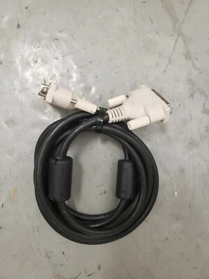 6Ft Single Link DVI-D Cable - White - USED - Image 1 of 4