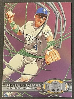 1997 Metal Universe Baseball Card #94 Keith Lockhart Kansas City Royals - Image 1 of 2