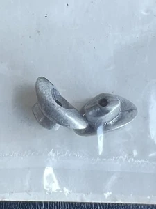 Jewelry Accents crafts pewter bead Stetson Hat Pack Of 2 9532-09 - Picture 1 of 4