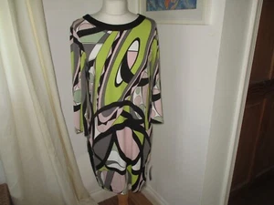 Principles Ben di Lisi retro psychedelic dress dress 16 BNWT - Picture 1 of 3