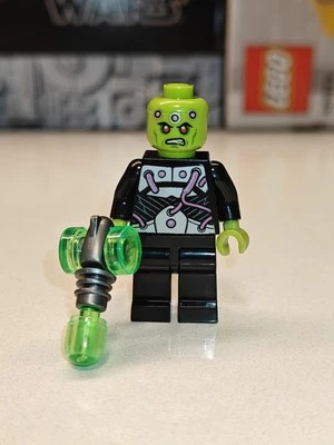 NEW DC Super Heroes Brainiac w/ Blaster Custom Lego Minifigure Veil Dox - Image 1 of 2