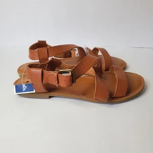 Sandalias Rampage marrón con tiras talla 9,5 - Imagen 1 de 6