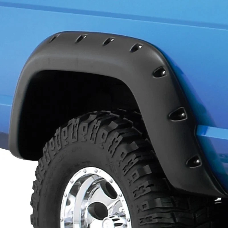 For Jeep Cherokee 84-01 Cut-Out Matte Black Front & Rear Fender Flares Foto 1 de 4