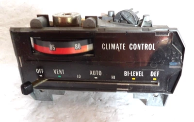 1971 - 75 凯迪拉克空调加热器控制 ATC 气候 Eldorado DeVille Fleetwood 交流电 — 第 1/4 张图片
