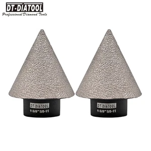 2pcs 1-3/8" Diamond Finger Milling Bits Tile Hole Saw Cutter Countersink 35mm - Picture 1 of 10