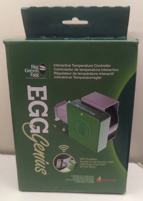 Controlador de temperatura interactivo Big Green Egg Genius (121028) nuevo en caja Flame Boss Foto 1 de 4