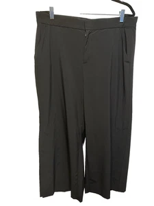 Athleta Tribeca Crop Pant Damen 14 Wide Leg Navy Blau Athlesiure Work 281969 - Bild 1 von 12