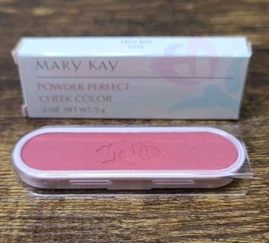 Mary Kay Powder Perfect Cheek Color 0.2 oz New In Box - Vintage True Red 6216 - Picture 1 of 4