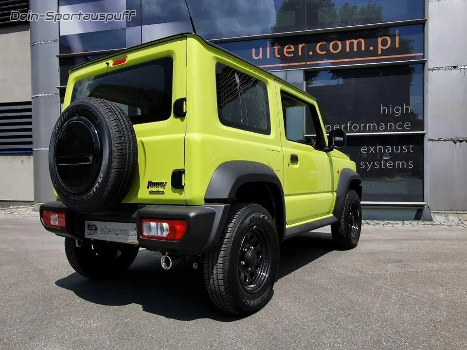 Ulter Impianto Racing Da Opf Suzuki Jimny 1.5l AWD 2018 80mm Arrotolato Dritto - Immagine 1 di 3