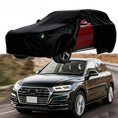 For Audi Q5 SQ5 Car Full Cover Water Rain Sun UV Snow Dust Proof +Zipper Foto 1 de 4