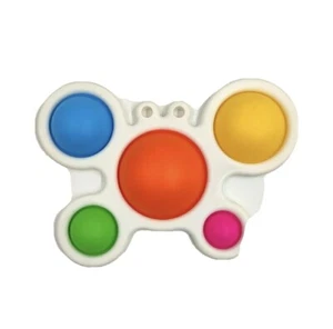 Baby Toys Montessori Exercise Board Rattle Puzzle Toy Colorful Kids Fidget Toys - Picture 1 of 4