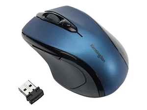 Kensington Pro Fit Mid Size Right Hand Wireless Mouse - Sapphire Blue - Picture 1 of 5