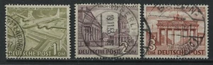 Germany Berlin definitive high values 1, 2, and 3 marks used - Bild 1 von 1