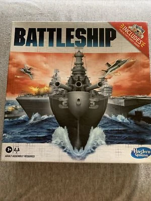 BattleShip Board Game By Hasbro Gaming Includes Fun Activity Sheet USA Made - Image 1 of 4