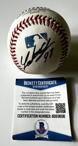 JOHNNY CUETO SIGNED AUTOGRAPHED OMLB BASEBALL COA BAS BECKETT #BD93606 - Picture 1 of 2