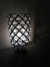 Decorative Night Light with Acrylic Diamond Shaped Crystals