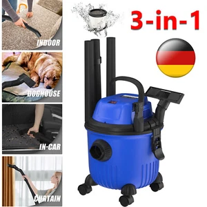 NEW 3 in 1 Staubsauger Beutellos Nass Trocken Sauger Industriestaubsauger 15L - Bild 1 von 11