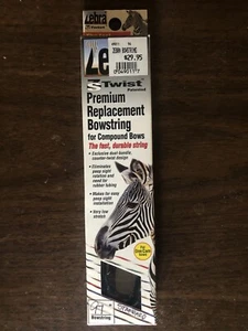 Zebra 97” S-Twist Standard Replacement Bow String One Cam - Picture 1 of 2