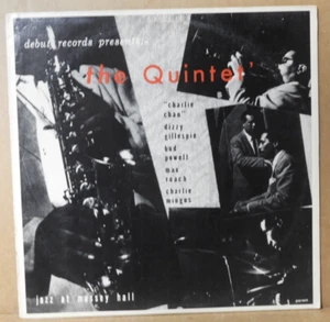 THE QUINTET "Jazz At Massey Hall" 1983 (DEBUT/DEB124) JAZZ VG+/EX! - Picture 1 of 4
