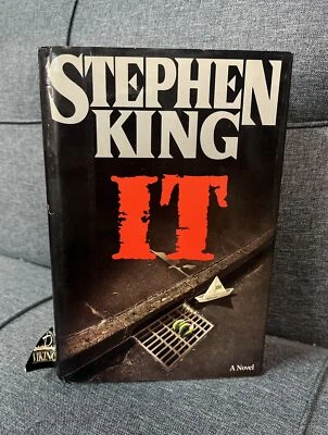 It by Stephen King (1986, Hardcover) First Edition & Print! Horror, HCDJ 1st/1st - Image 1 of 4