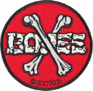 Parche de patineta Powell Peralta Cross Bones de 3,5 - Imagen 1 de 1