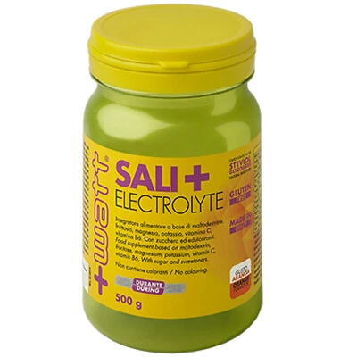 +Watt Sali+ Electrolyte 500 gr Sali Minerali  Vitargo Vitamina C e Maltodestrine - Immagine 1 di 3