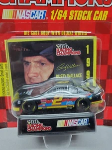 Vintage Racing Champions Rusty Wallace #2 Nascar 1996 Edition 1/64 Stock Car - Picture 1 of 4