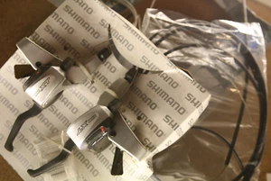 Retro oldschool NOS NEW Shimano Deore XT / ST-M760 brakes shifters shifter set - Picture 1 of 8