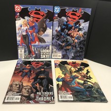 SUPERMAN/BATMAN (2003 Series) #9, 10, 14, & 15 Great Condition Comics Books