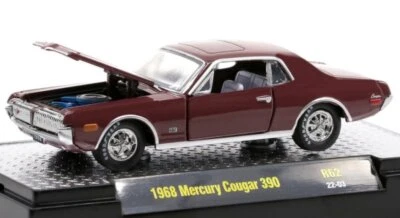 MERCURY Cougar 390 - 1968 - brown - M2 1:64 - Immagine 1 di 4