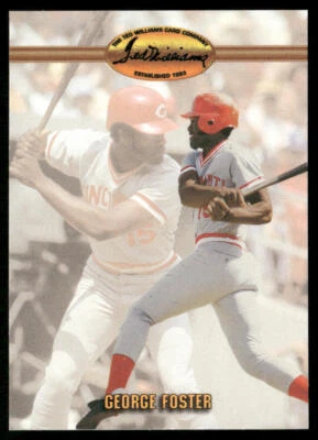 George Foster 1993 Ted Williams #29 Cincinnati Reds - Image 1 of 2